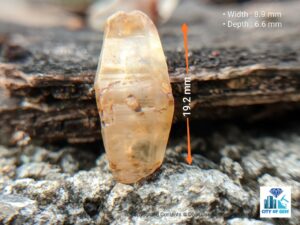 Ceylon Natural Sapphire Crystal Couple - city of gem Ratnapura