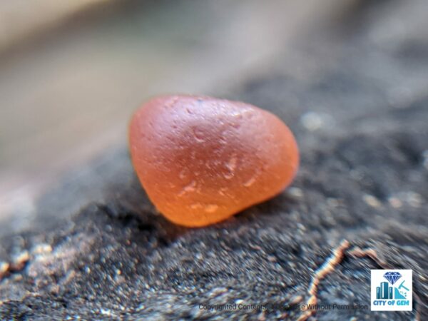 Ceylon Natural Spessartite Garnet Rough Gemstone - city of gem Ratnapura