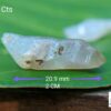 Ceylon Natural Sapphire Términated Crystal Lot ( Rough Glass Body ) - city of gem Ratnapura