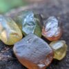 Ceylon Natural Zircon Rough Gemstones Lot city of gem Ratnapura