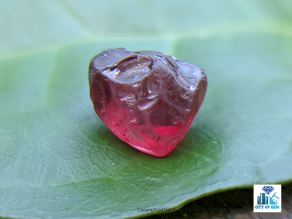 Ceylon Natural Rhodolite Garnet Rough Gemstones Lot - city of gem Ratnapura