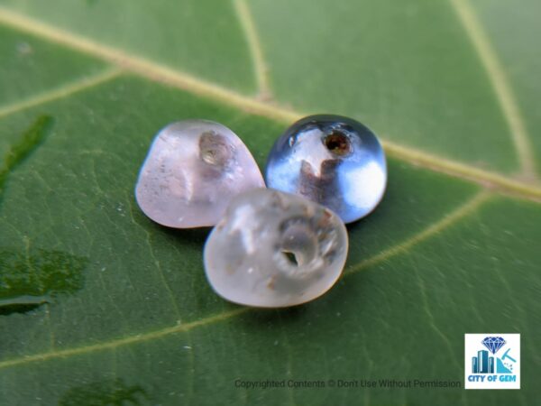 Ancient Natural Sapphire Necklace Beads from Sri Lanka 🇱🇰 mukkaru stones - city of gem Ratnapura