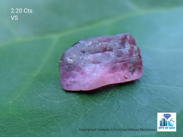 Natural Pink Sapphire Rough Gemstones Lot - city of gem Ratnapura