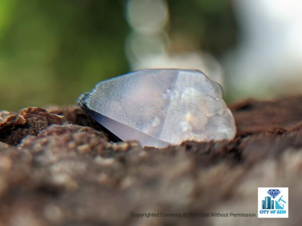 Ceylon Natural Sapphire Half Crystal Couple - city of gem Ratnapura