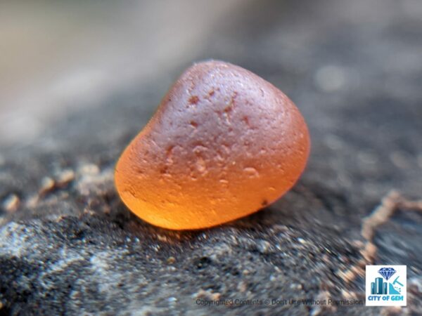 Ceylon Natural Spessartite Garnet Rough Gemstone - city of gem Ratnapura