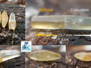 _Ceylon Natural Sapphire Terminated Crystal Lot - city of gem Ratnapura