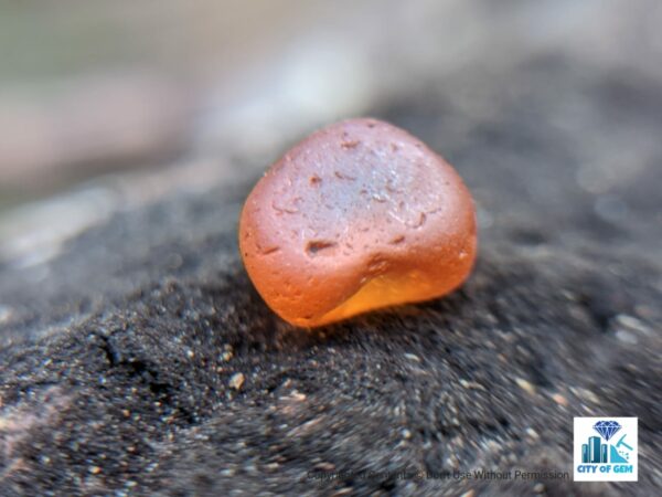 Ceylon Natural Spessartite Garnet Rough Gemstone - city of gem Ratnapura