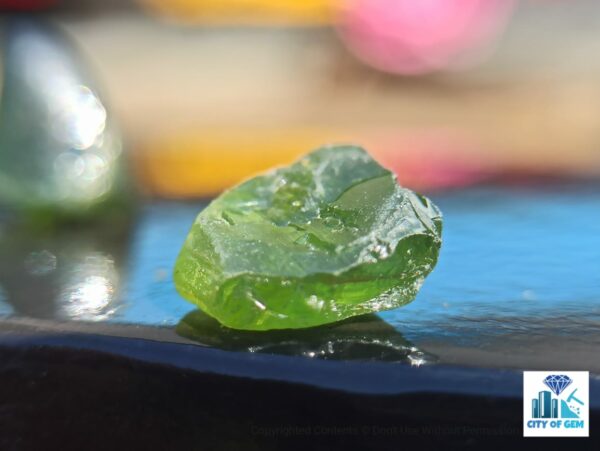 Ceylon Natural Green Zircon Rough Gemstones Lot - city of Gem Ratnapura