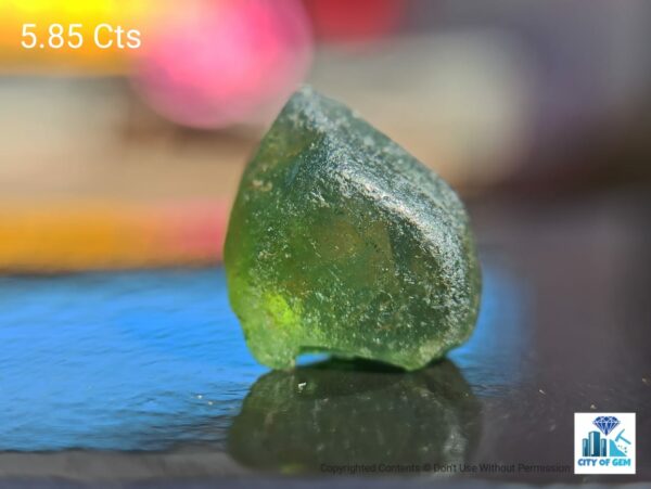 Ceylon Natural Green Zircon Rough Gemstones Lot - city of Gem Ratnapura