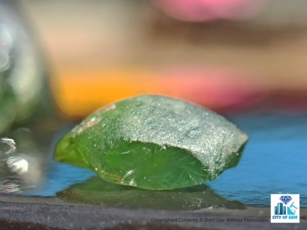 Ceylon Natural Green Zircon Rough Gemstones Lot - city of Gem Ratnapura