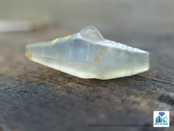 Ceylon Natural Double Terminated Complete Sapphire Twin Crystal Couple ( glass body ) - city of gem Ratnapura