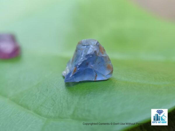 Ceylon Natural Small Sapphire Rough Lot - Pannila Blue - city of gem Ratnapura