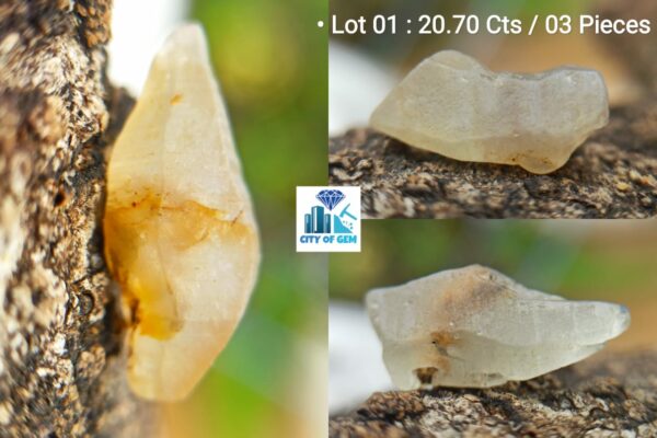 Ceylon Natural Sapphire Crystal Mix Lots - city of Gem Ratnapura