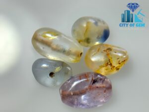 Ancient Natural Sapphire Necklace Beads from Sri Lanka 🇱🇰 "mukkaru stones"