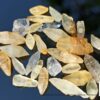 Ceylon Natural Sapphire Términated Crystal Lot ( Rough Glass Body ) - city of gem Ratnapura