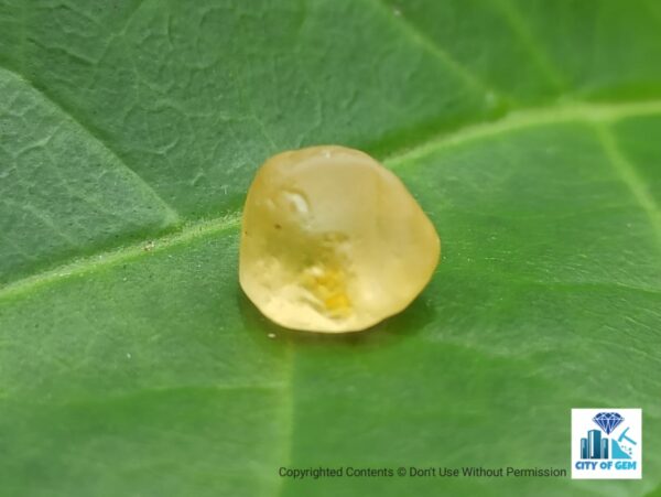 CEYLON NATURAL YELLOW SAPPHIRE ROUGH GEMSTONES - city of gem Ratnapura