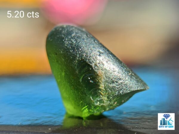 Ceylon Natural Green Zircon Rough Gemstones Lot - city of Gem Ratnapura