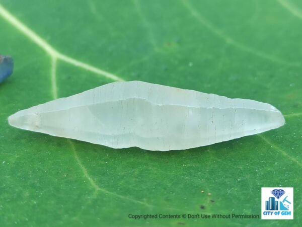 Ceylon Natural Double Terminated Complete Sapphire Crystal Couple ( rough glass body ) - city of gem Ratnapura