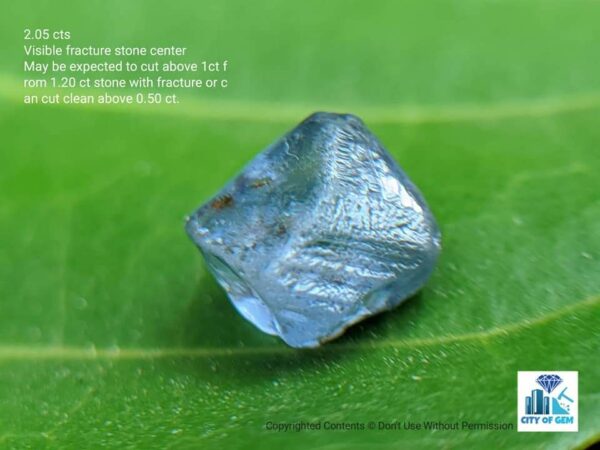 Ceylon Natural Sapphire Rough Gemstone Lot - city of gem Ratnapura