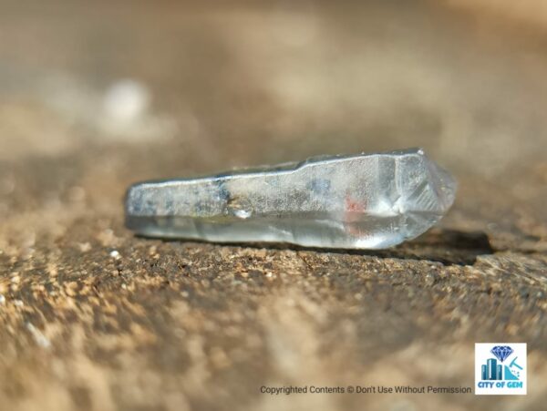 Ceylon Natural Sapphire Terminated Glass Body Crystal Lot - city of gem Ratnapura