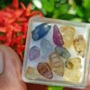 Ceylon Natural Sapphire Glass Body Crystals Lot - city of gem Ratnapura