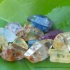 Ceylon Natural Sapphire Glass Body Crystals Lot - city of gem Ratnapura