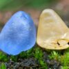 Ceylon Natural Blue and Yellow Sapphire Rough Gemstones - city of Gem Ratnapura