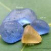 Ceylon Natural Blue and Yellow Sapphire Rough Gemstones - city of Gem Ratnapura