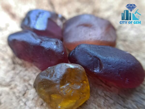 Natural Zircon Gemstones - city of gem Ratnapura