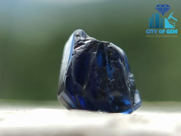 Natural Dark Blue Sappphire Rough Gemstones - Kaka neelam - City Of Gem Ratnapura