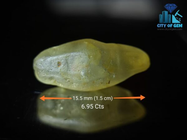 Ceylon Natural Yellow Sapphire Crystals - city of gem Ratnapura