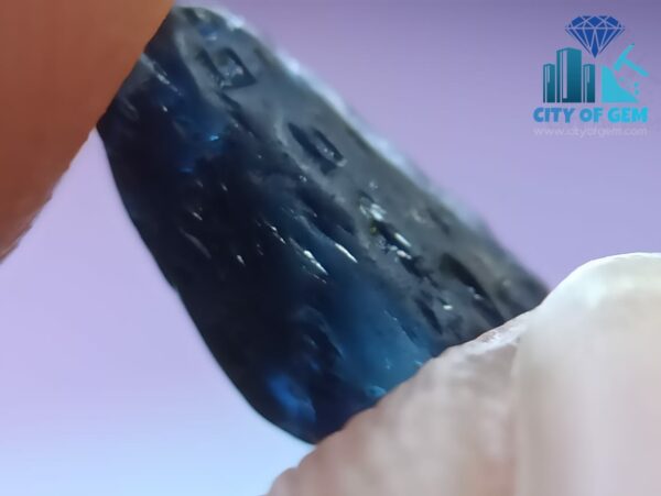 Natural Dark Blue Sappphire Rough Gemstones - Kaka neelam - City Of Gem Ratnapura