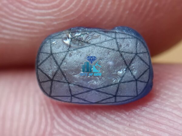 Natural Blue Sapphire with Ruby - City Of Gem Ratnapura