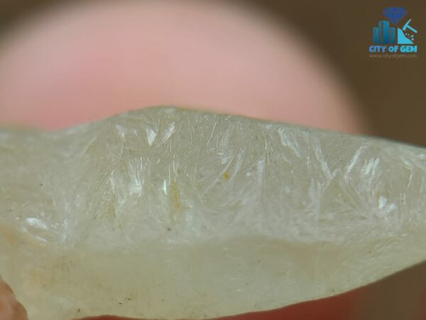 Ceylon Natural Sapphire Twin Crystal with naturally formed body carvings - City Of Gem Ratnapura