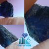 Natural Dark Blue Sappphire Rough Gemstones - Kaka neelam - City Of Gem Ratnapura