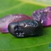Ceylon Natural Bi-Color Sapphire, Dark Blue Sapphire and Pink Sapphire