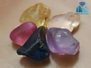 Ceylon Natural Sapphire Rough Gemstones