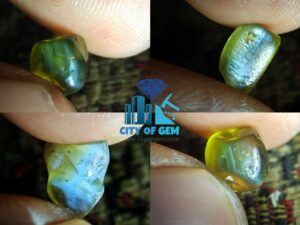 Ceylon Natural Chrysoberyl Cats Eye Rough Gemstones