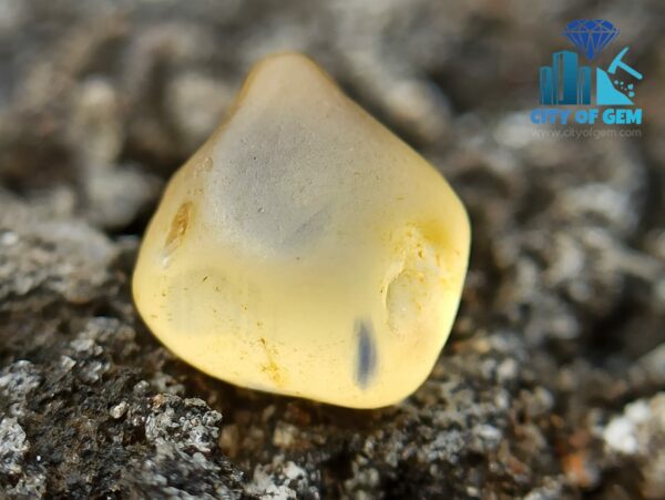 Ceylon Natural Yellow Sapphire Rough Gemstones Lot - city of gem Ratnapura