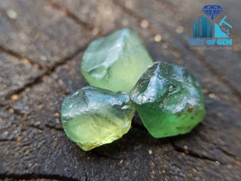 Natural Zircon Raw Gemstones