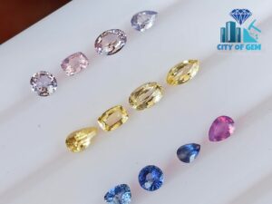 Fine Quality Ceylon Natural Sapphire Wholesale Faceted Gemstones Lot