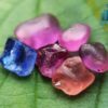 Ceylon Natural Sapphire Rough Gemstones with Fine Quality Padparadscha - city of gem Ratnapura