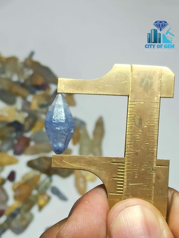 Stock Clearance - Fine Quality Ceylon Natural Sapphire Crystals Collection - city of gem Ratnapura