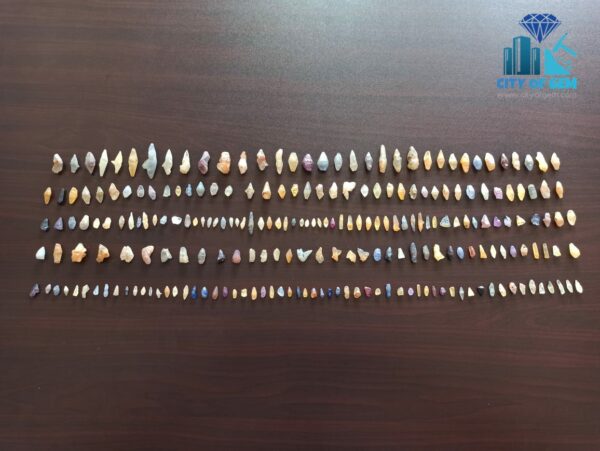 Stock Clearance - Fine Quality Ceylon Natural Sapphire Crystals Collection - city of gem Ratnapura