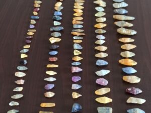 Stock Clearance - Fine Quality Ceylon Natural Sapphire Crystals Collection - city of gem Ratnapura