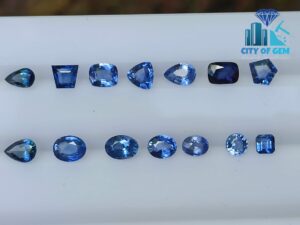 Ceylon Blue Sapphire Collection (H) - Mix Shapes - city of gem Ratnapura