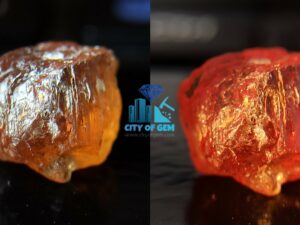 Natural Colour Change Zircon Rough Gemstone