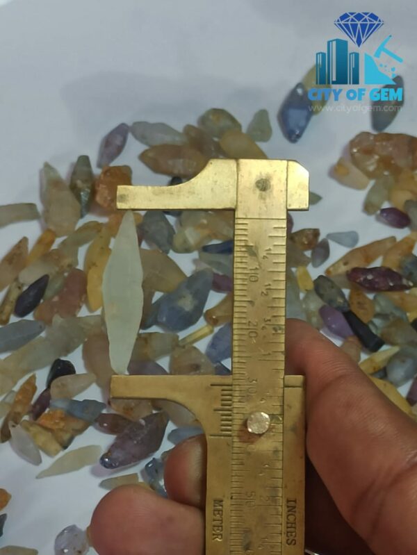Stock Clearance - Fine Quality Ceylon Natural Sapphire Crystals Collection - city of gem Ratnapura