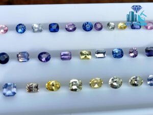 Fine Quality Ceylon Natural Sapphire Wholesale Faceted Gemstones Lot - city of gem Ratnapura
