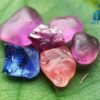 Ceylon Natural Sapphire Rough Gemstones with Fine Quality Padparadscha - city of gem Ratnapura